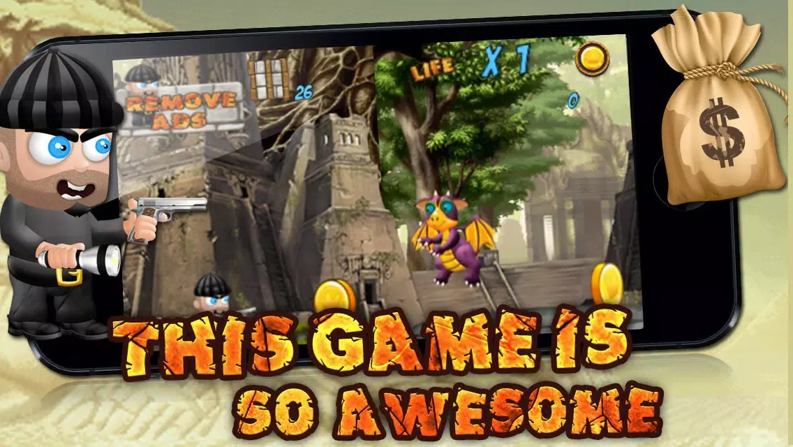 Capturas de tela do Kingdom Bandits vs The Dragon Monsters of Eden: Age Old War Rivals for Eternity - Free Adventure Game !