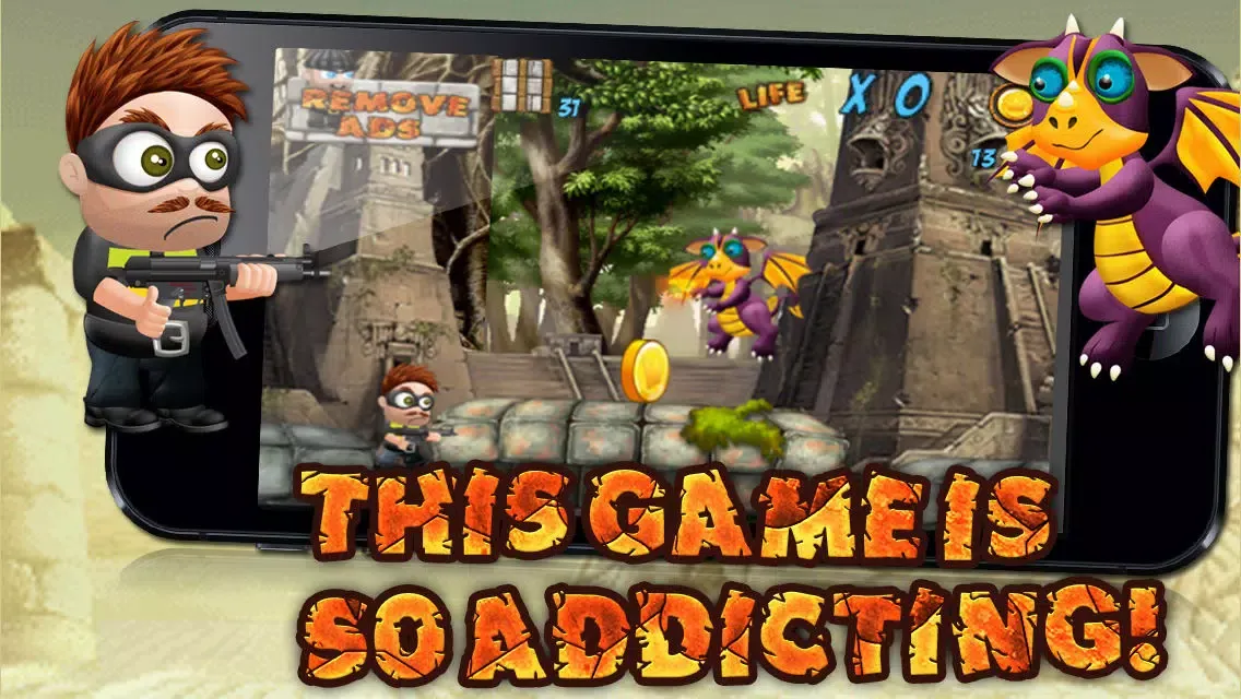 Capturas de tela do Kingdom Bandits vs The Dragon Monsters of Eden: Age Old War Rivals for Eternity - Free Adventure Game !