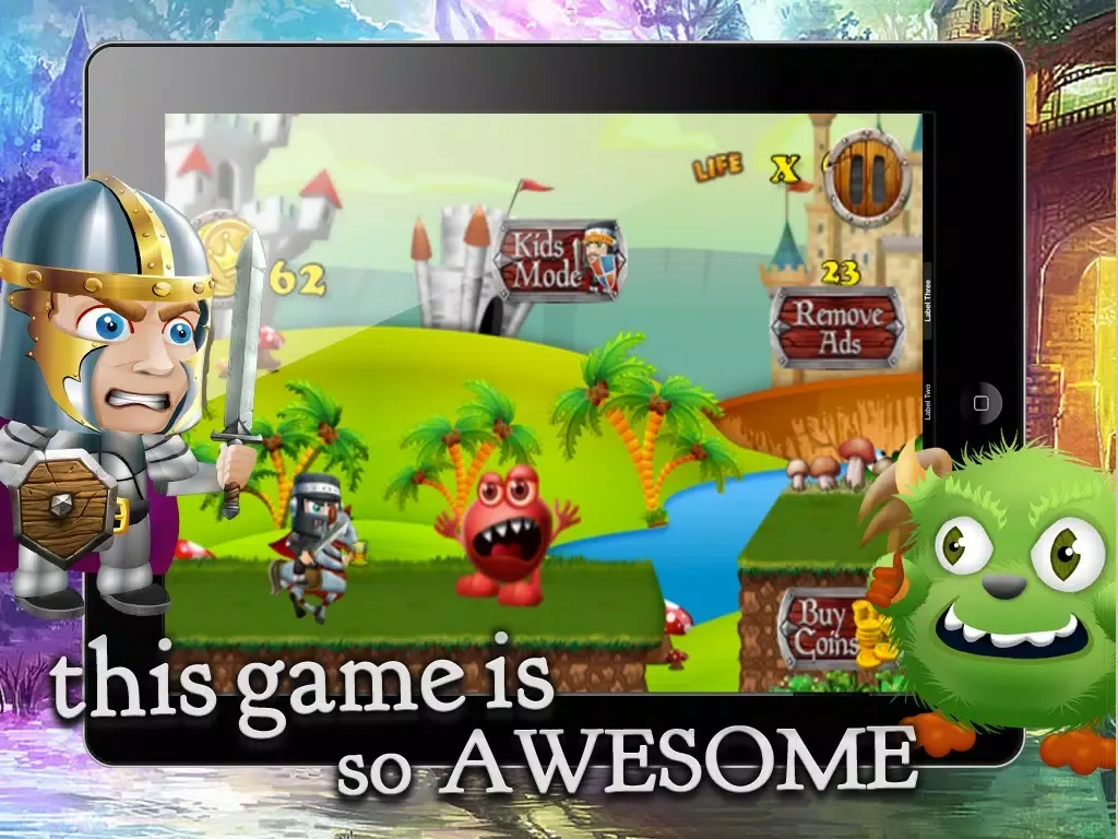 Mini Pocket Crusade Warrior Knights PRO iPad  Screenshots