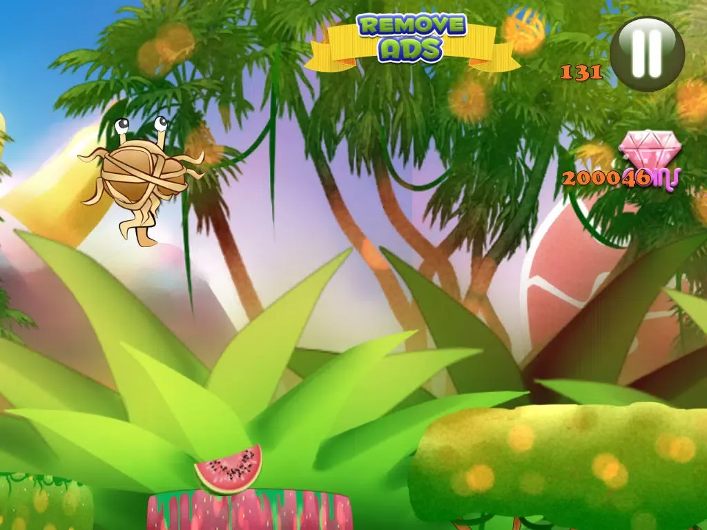 A Monster Meatballs Rush HD- Fruit Dash Shooter Edition FREE ! iPad  स्क्रीनशॉट