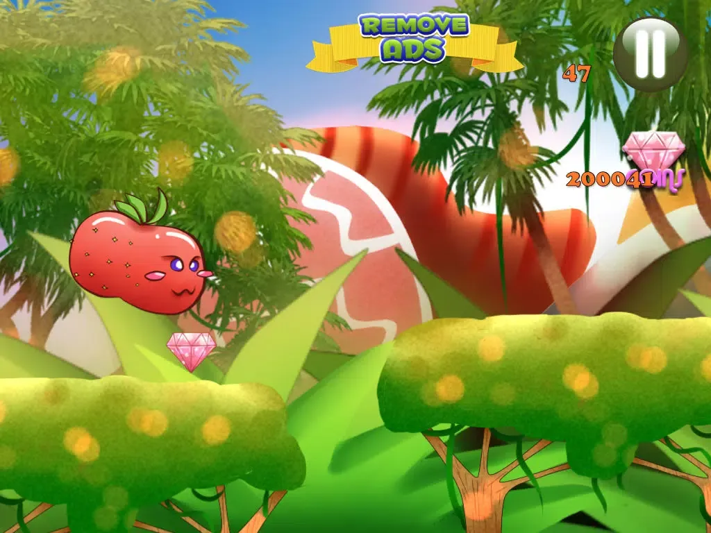 A Monster Meatballs Rush HD- Fruit Dash Shooter Edition FREE ! iPad  स्क्रीनशॉट