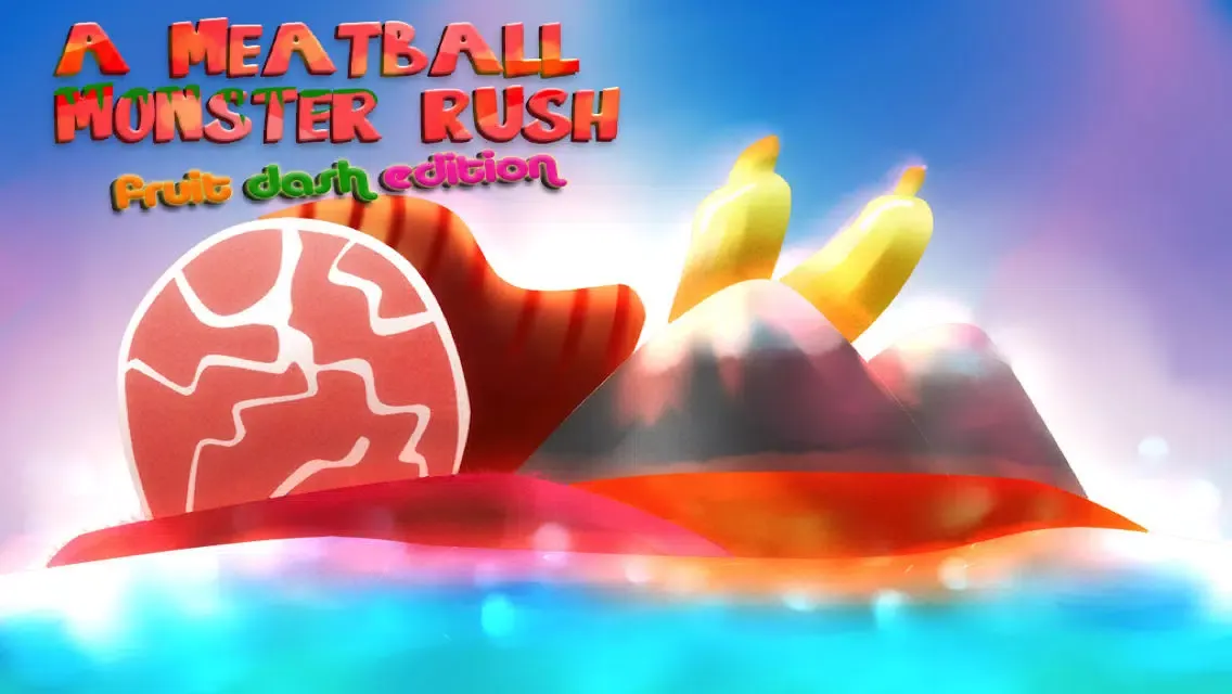 A Monster Meatballs Rush HD- Fruit Dash Shooter Edition FREE ! स्क्रीनशॉट