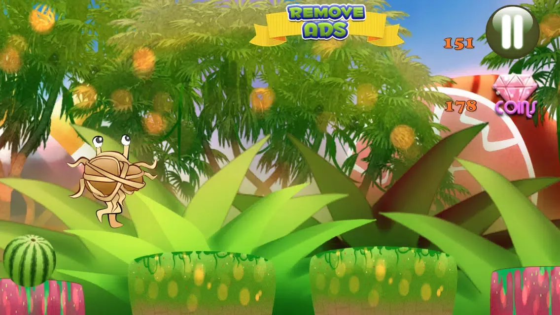 A Monster Meatballs Rush HD- Fruit Dash Shooter Edition FREE ! स्क्रीनशॉट