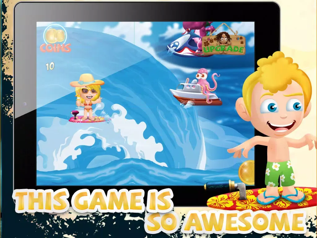 Captures d'écran de A Turbo Minion Surfers Dash to Outrun Sea Dragons - FREE Game! iPad 