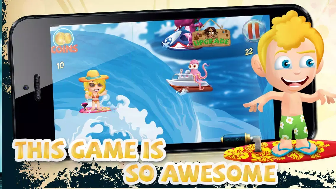 Captures d'écran de A Turbo Minion Surfers Dash to Outrun Sea Dragons - FREE Game!