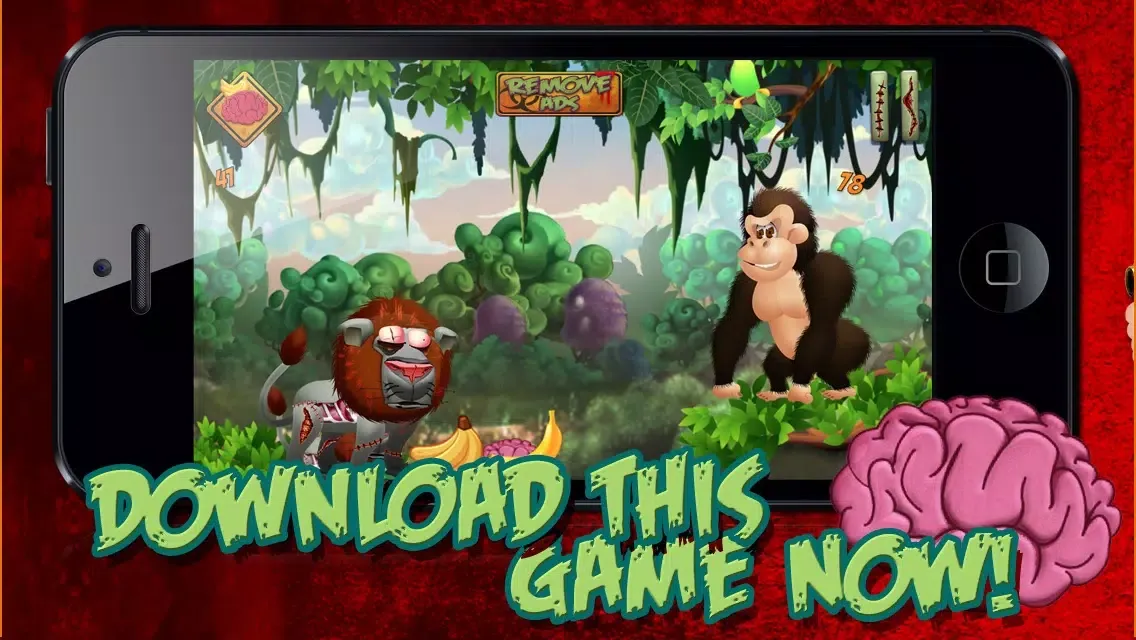 Capturas de tela do Animal Zombies and Friends of Banana Town Hill - FREE Game!