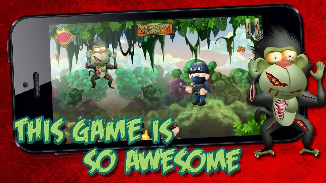 Capturas de tela do Animal Zombies and Friends of Banana Town Hill - FREE Game!
