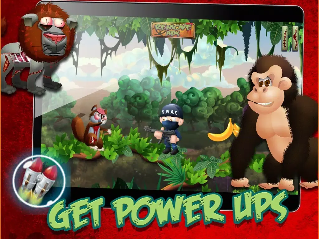 Скриншоты My Animal Zombies and Friends Climb Banana Town Hill HD - FREE Game ! iPad 