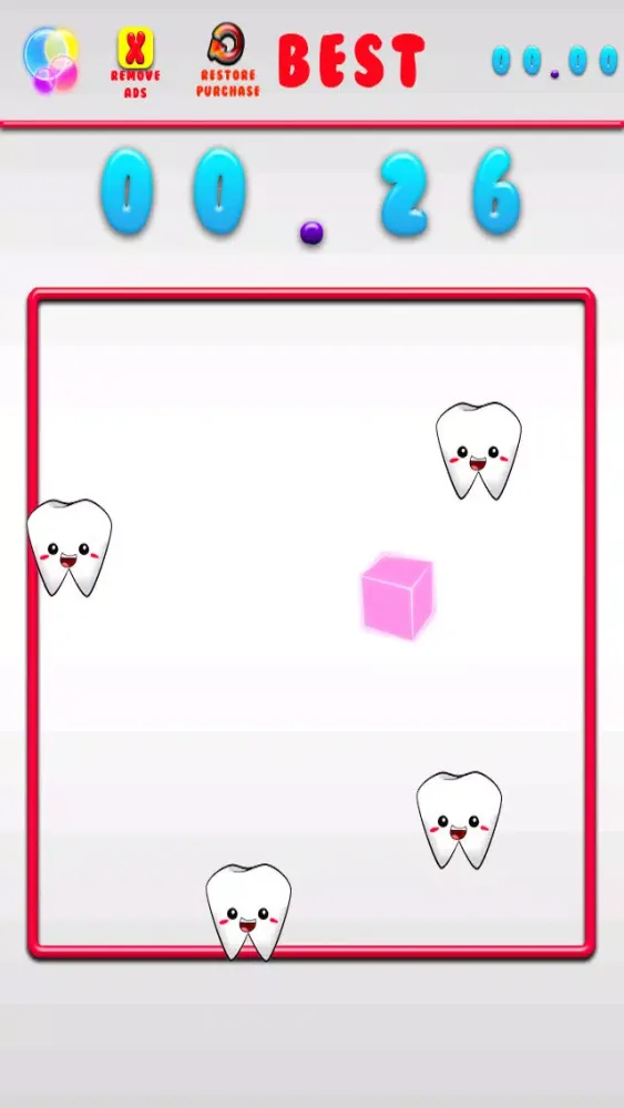 Zrzuty ekranu A Bubble-Gum Escape Mania Out-Run the Teeth