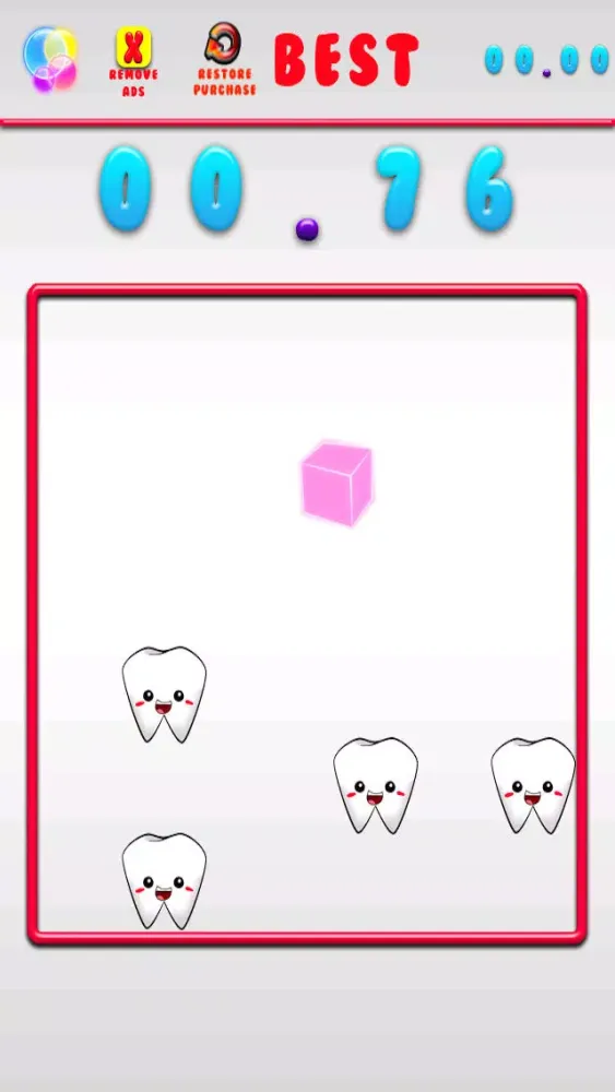 Zrzuty ekranu A Bubble-Gum Escape Mania Out-Run the Teeth