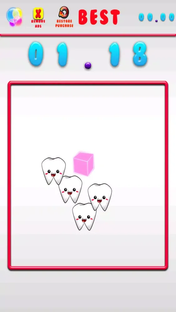 Zrzuty ekranu A Bubble-Gum Escape Mania Out-Run the Teeth