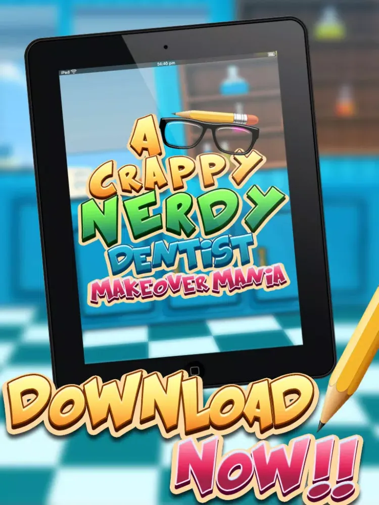 تصاویر A Crappy Nerdy Dentist Make-Over Mania FREE iPad 