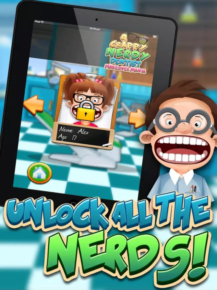 تصاویر A Crappy Nerdy Dentist Make-Over Mania FREE iPad 