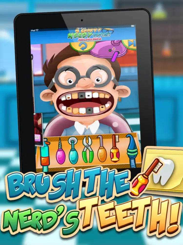 تصاویر A Crappy Nerdy Dentist Make-Over Mania FREE iPad 