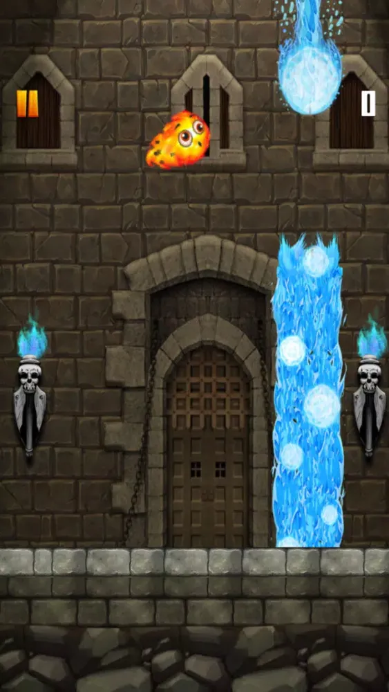 Tangkapan layar A Flappy Flame Pyro Dude