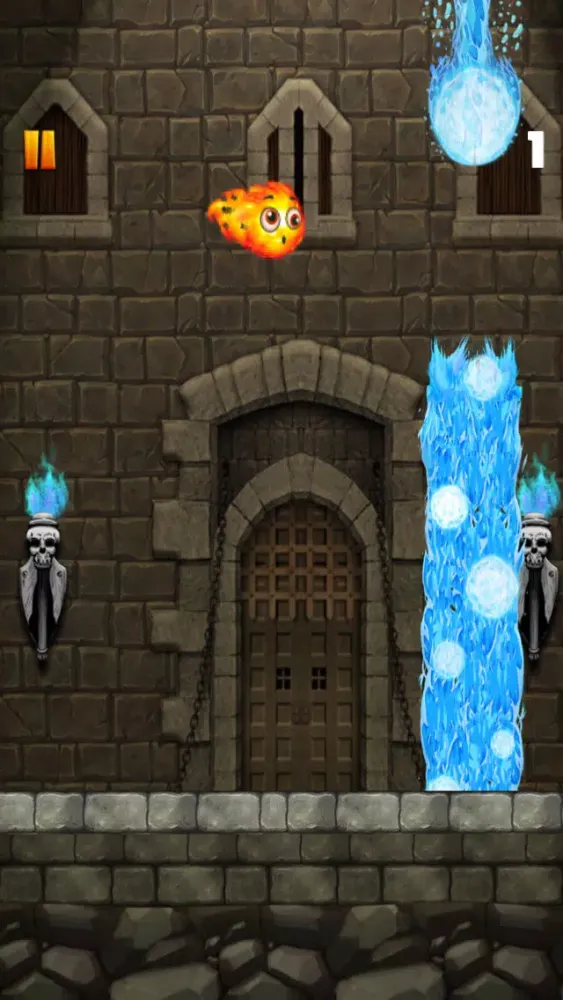 Tangkapan layar A Flappy Flame Pyro Dude