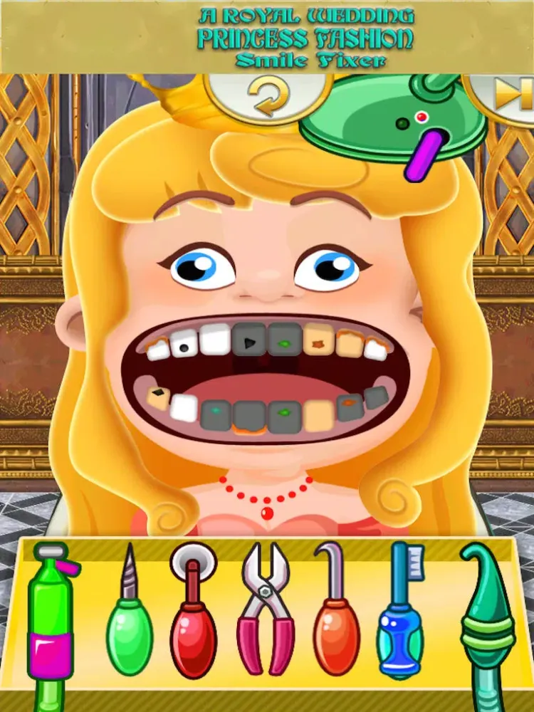 Capturas de pantalla de A Royal Wedding Princess Fashion Her a Pretty Smile iPad 