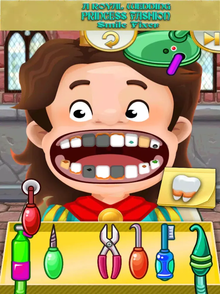 Capturas de pantalla de A Royal Wedding Princess Fashion Her a Pretty Smile iPad 