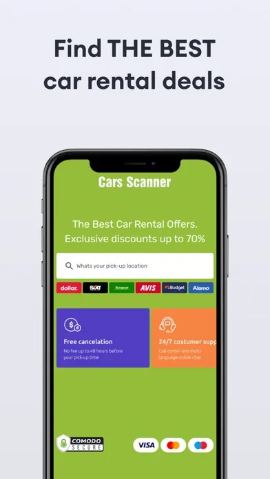 Capturas de pantalla de Cars Scanner - rent a car