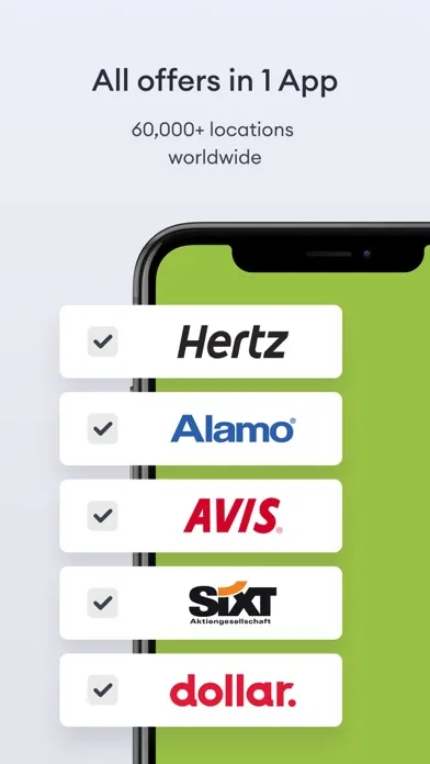 Capturas de pantalla de Cars Scanner - rent a car