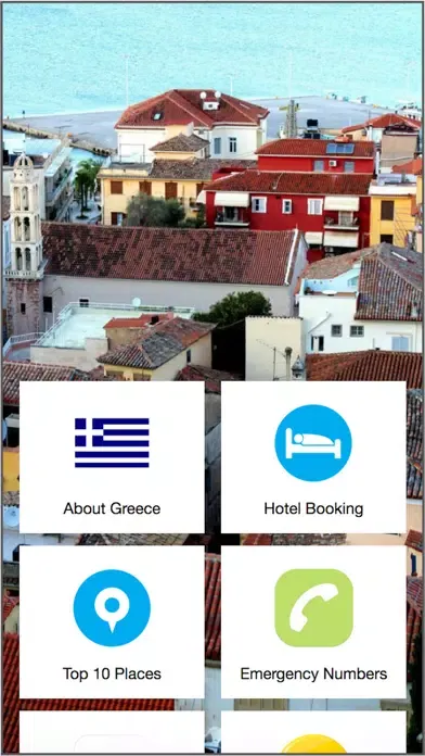 Screenshot di Greece Hotel Booking