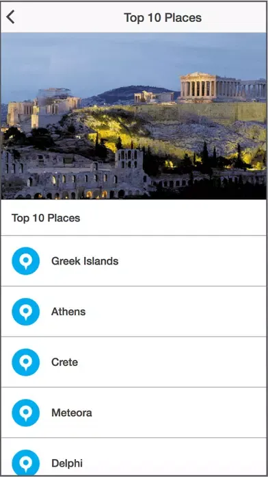 Screenshot di Greece Hotel Booking
