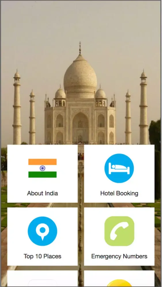 Capturas de tela do India Hotel Booking