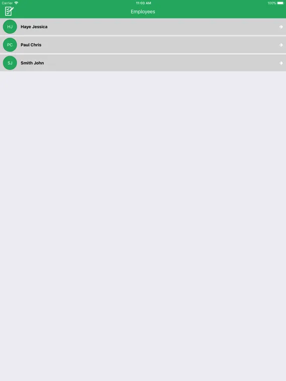 Скриншоты TASKScloud iPad 