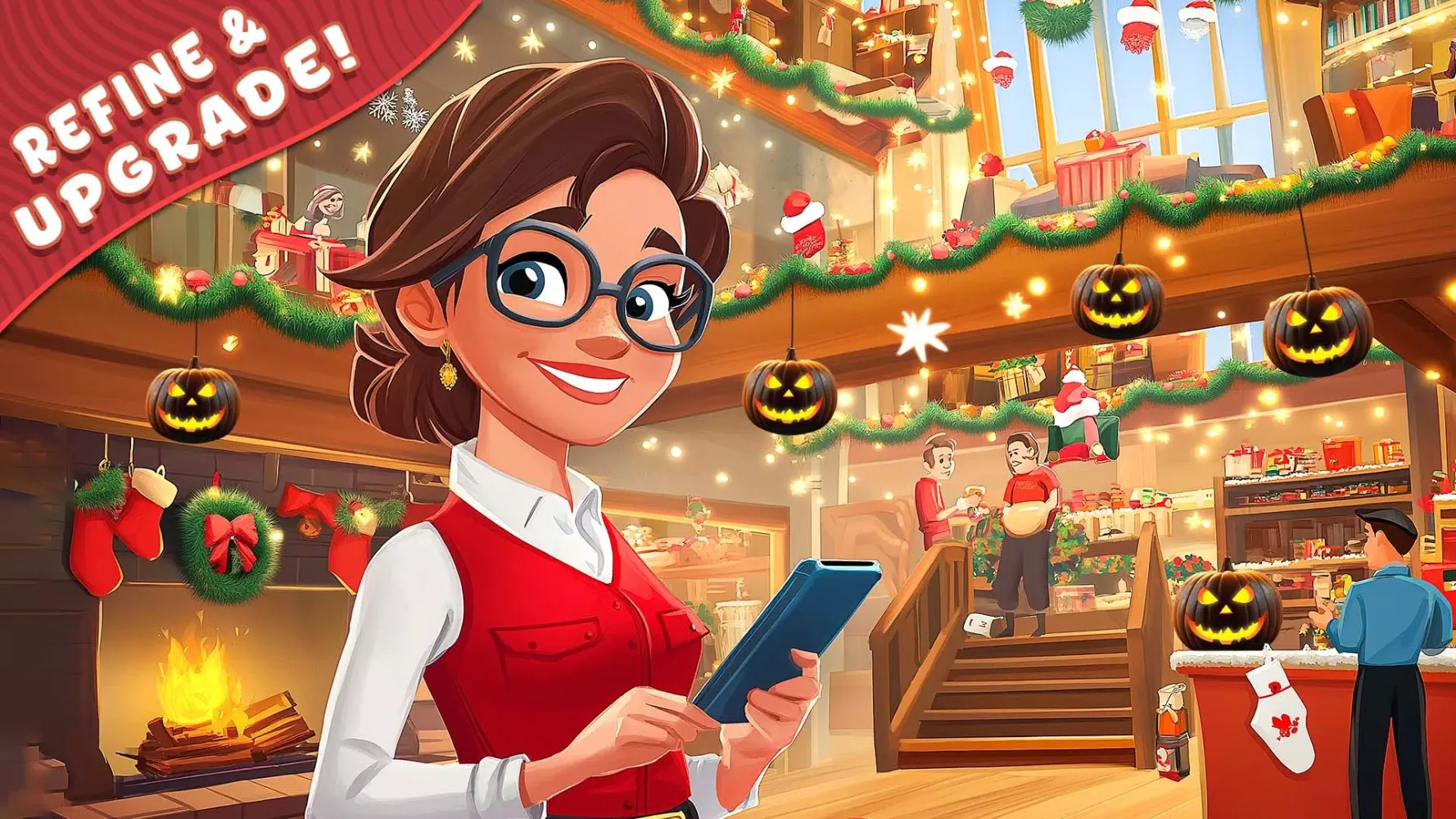 Tangkapan layar Hotel games: idle hotel tycoon