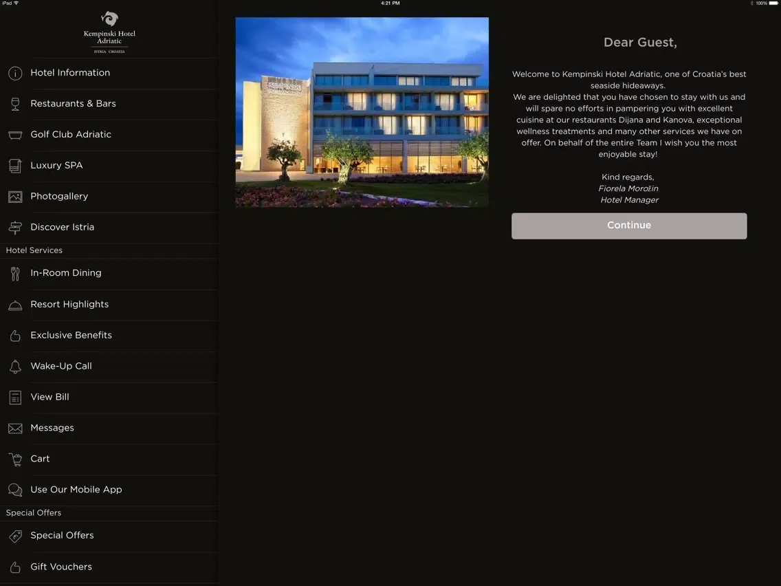 صور Kempinski Hotel Adriatic Istria Croatia iPad 