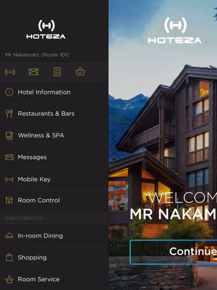 Hoteza iPad  Screenshots