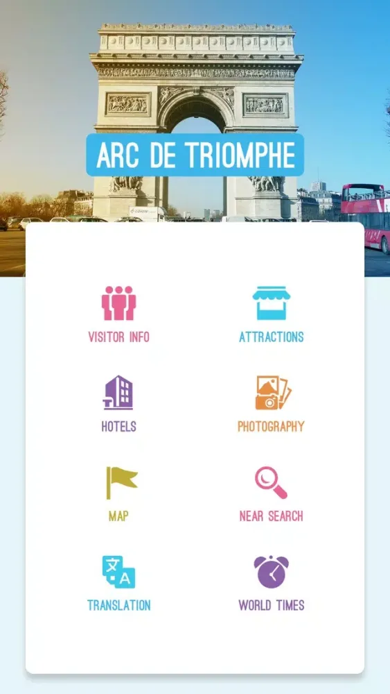 Zrzuty ekranu Arc de Triomphe