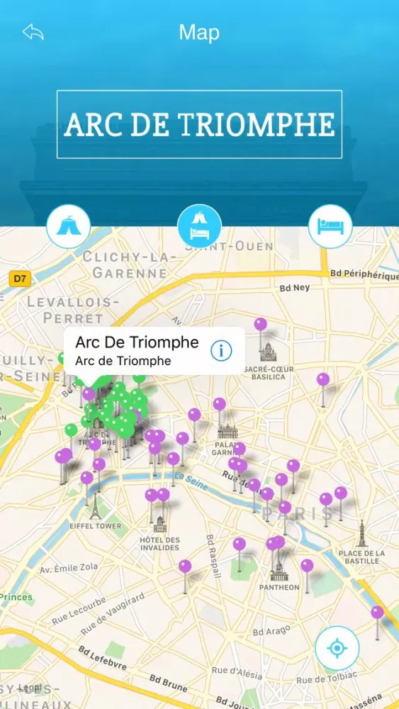 Zrzuty ekranu Arc de Triomphe