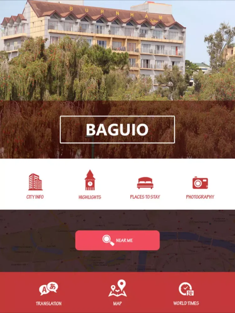 Baguio Travel Guide iPad  Screenshots