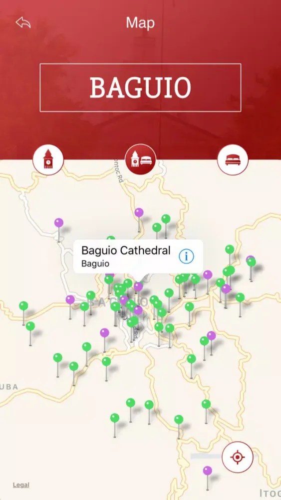 Baguio Travel Guide Screenshots