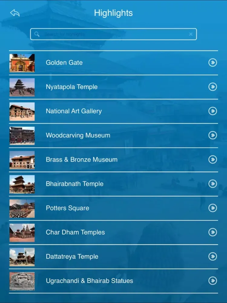 Capturas de pantalla de Bhaktapur Travel Guide iPad 