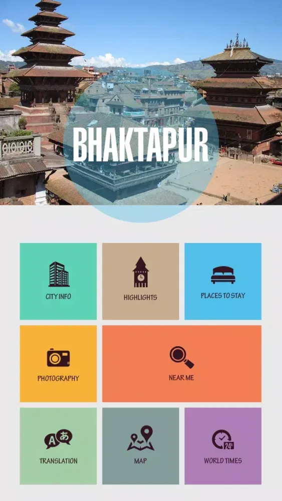 Capturas de pantalla de Bhaktapur Travel Guide