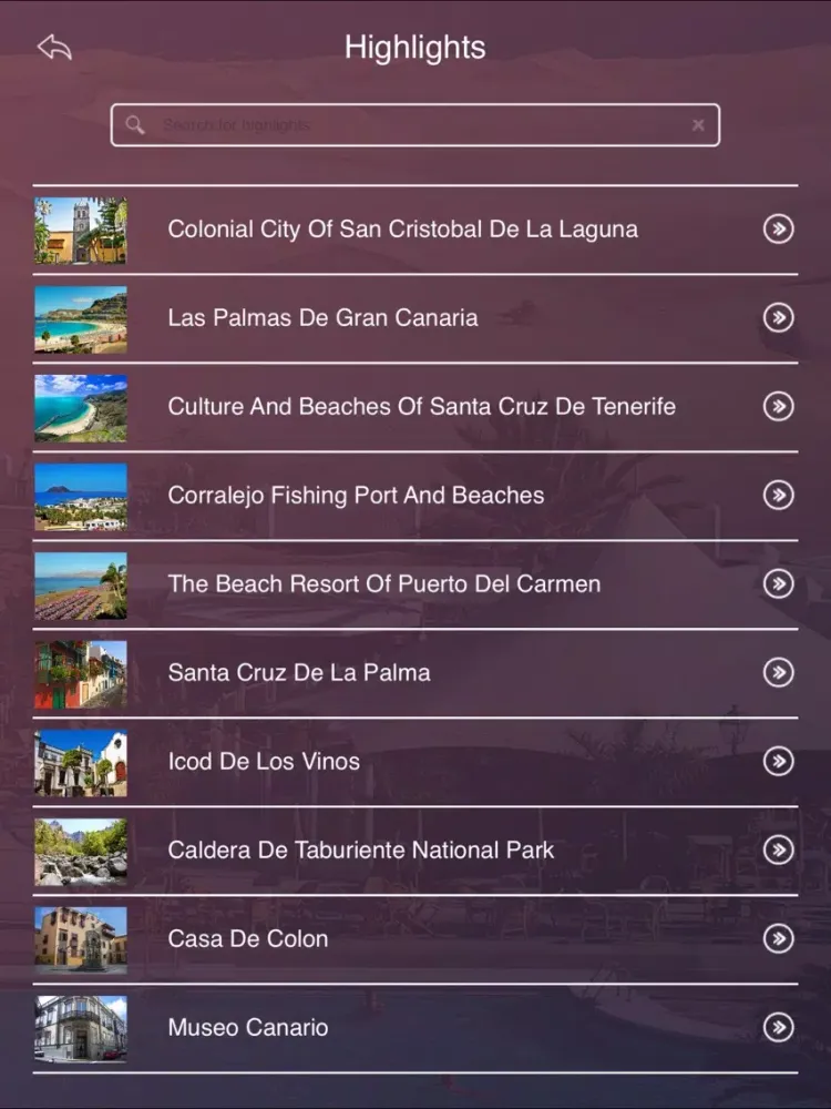 تصاویر Gran Canaria Island Travel Guide iPad 
