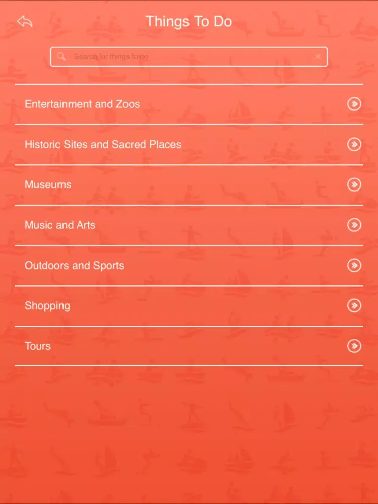 Indiana Things To Do iPad  سکرین شاٹس