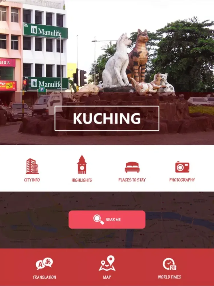Captures d'écran de Kuching Travel Guide iPad 