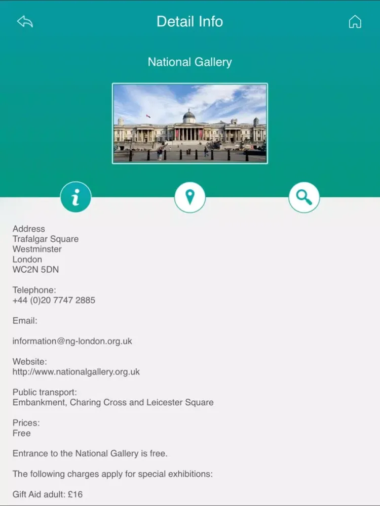 London Museums iPad  스크린샷