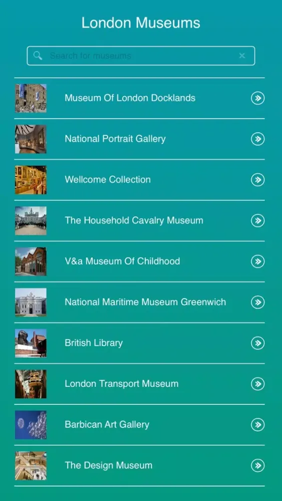 London Museums 스크린샷