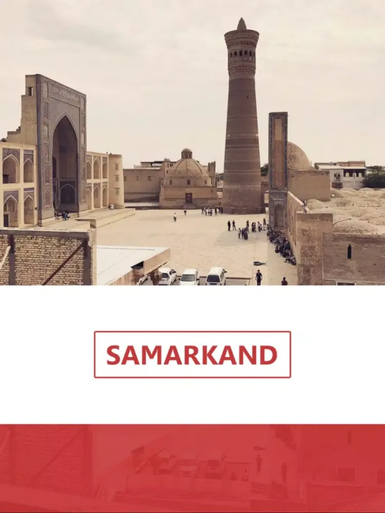 Capturas de tela do Samarkand Tourist Guide iPad 
