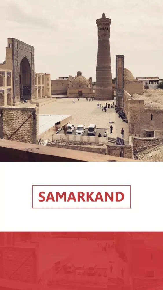 Capturas de tela do Samarkand Tourist Guide