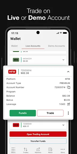 HFM – Forex, Gold, Stocks Screenshots