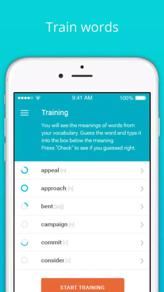 Master English Words with Word-flow Ekran Görüntüleri