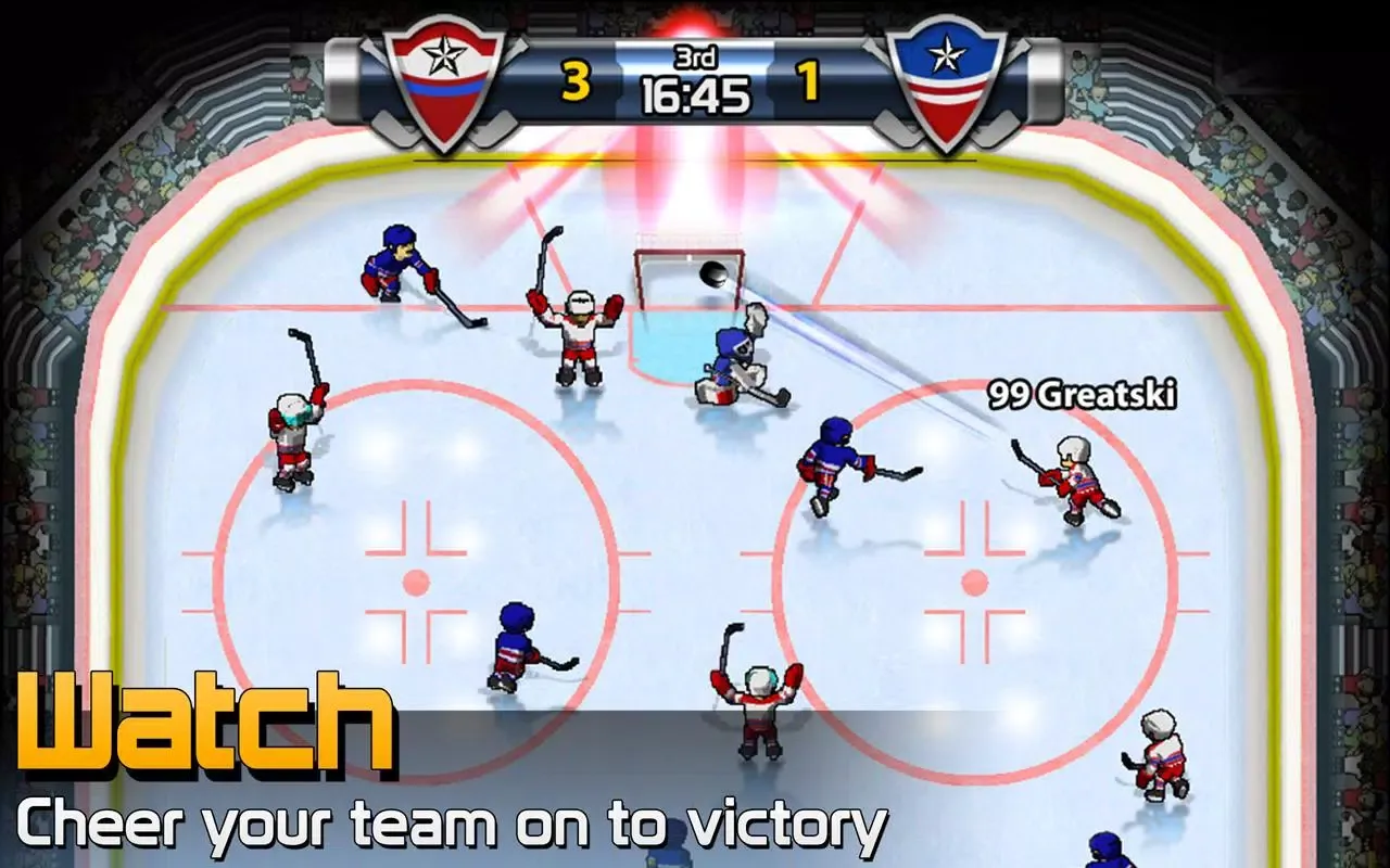 Tangkapan layar BIG WIN Hockey