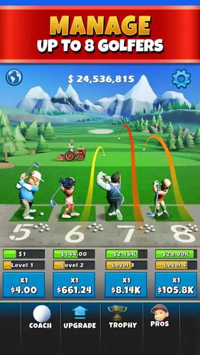 تصاویر Idle Golf Tycoon