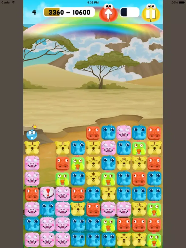 Zrzuty ekranu Animal world Pops Free-A puzzle game iPad 