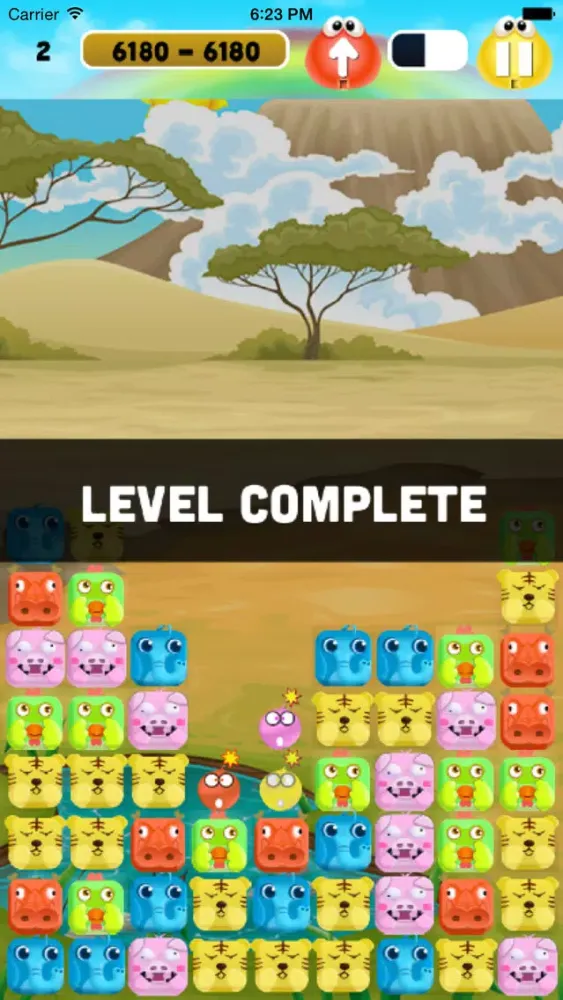 Zrzuty ekranu Animal world Pops Free-A puzzle game